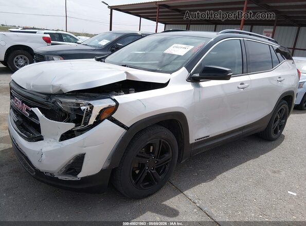 3GKALPEV2KL236958 2019 GMC TERRAIN Серебряный Панорамный вид салона 360°