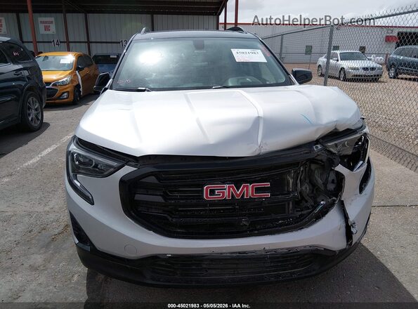 3GKALPEV2KL236958 2019 GMC TERRAIN Серебряный Вид щитка приборов