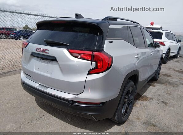 3GKALPEV2KL236958 2019 GMC TERRAIN Серебряный Задняя правая четверть