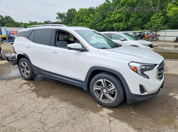 3GKALPEV2KL248012 2019 GMC TERRAIN White Przód prawy