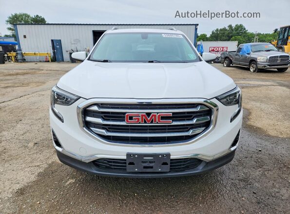 3GKALPEV2KL248012 2019 GMC TERRAIN White Widok z przodu