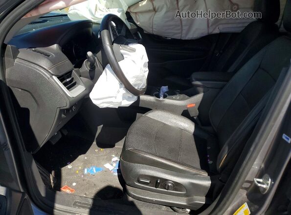 3GKALPEV2LL325415 2020 GMC TERRAIN Gray Вид салону спереду