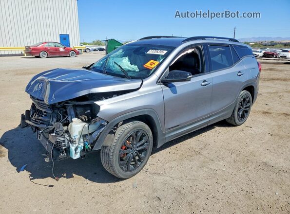 3GKALPEV2LL325415 2020 GMC TERRAIN Gray Передня ліва чверть