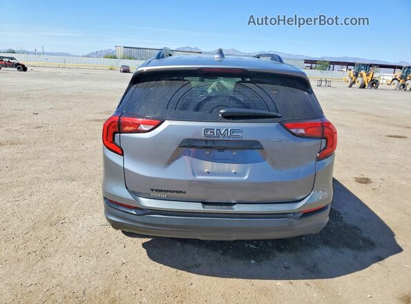 3GKALPEV2LL325415 2020 GMC TERRAIN Gray Вид ззаду