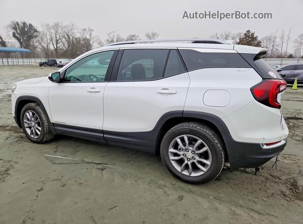 3GKALPEV2NL104853 2022 GMC TERRAIN White Задня ліва чверть