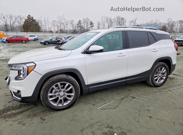 3GKALPEV2NL104853 2022 GMC TERRAIN White Передня ліва чверть