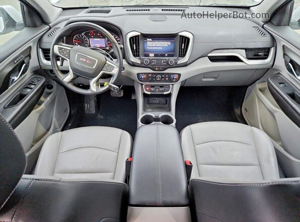 3GKALPEV2NL104853 2022 GMC TERRAIN White Вид панелі приладів