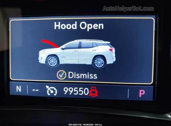 3GKALPEV3KL217514 2019 GMC TERRAIN Серый 