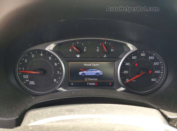 3GKALPEV3ML308415 2021 GMC TERRAIN Silver Widok zestawu wskaźników