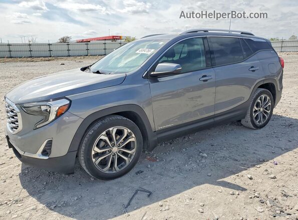 3GKALPEV3ML308415 2021 GMC TERRAIN Silver Przód lewy