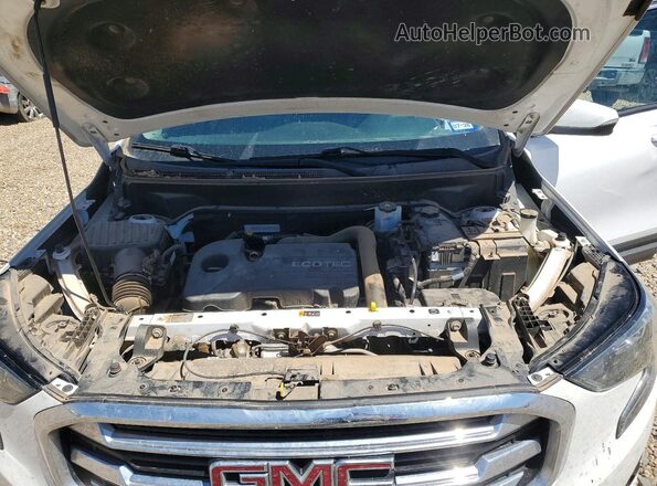 3GKALPEV5LL251035 2020 GMC TERRAIN White ძრავის განყოფილების ხედი