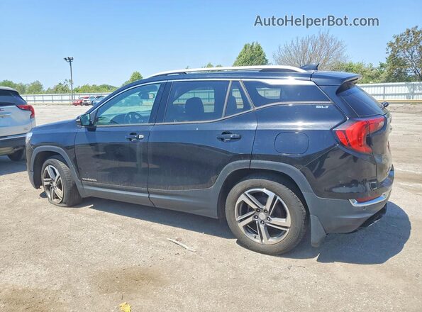 3GKALPEV6LL145404 2020 GMC TERRAIN Black Trasero izquierdo