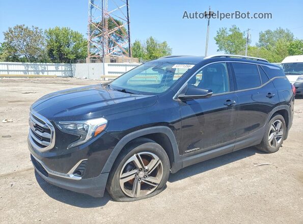 3GKALPEV6LL145404 2020 GMC TERRAIN Black Vista tres cuartos delantera izquierda