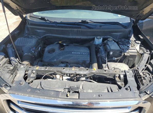 3GKALPEV6LL145404 2020 GMC TERRAIN Black Vista del compartimento del motor