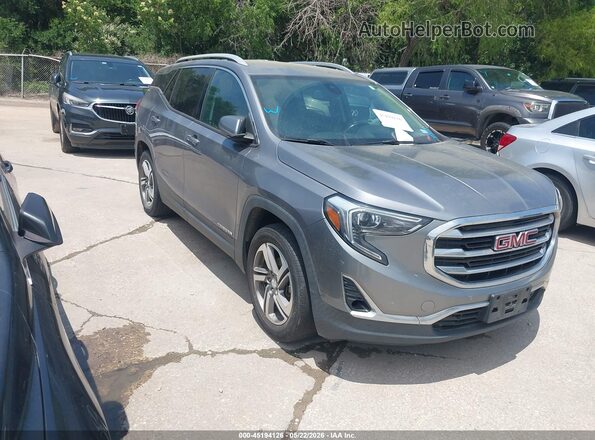 3GKALPEV6LL212907 2020 GMC TERRAIN Серый Передняя правая четверть