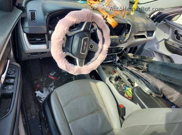 3GKALPEV6LL251769 2020 GMC TERRAIN Серебряный Вид панели приборов