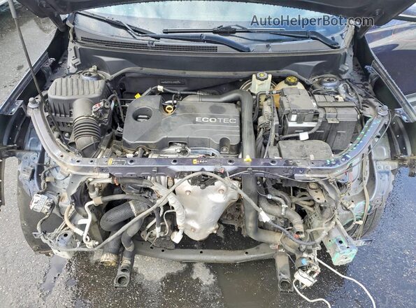 3GKALPEV7JL298211 2018 GMC TERRAIN Синий Вид подкапотного пространства