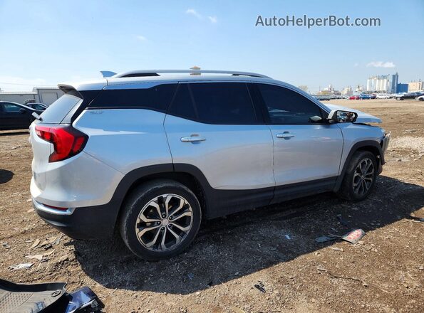 3GKALPEV7KL183593 2019 GMC TERRAIN Silver Tył prawy