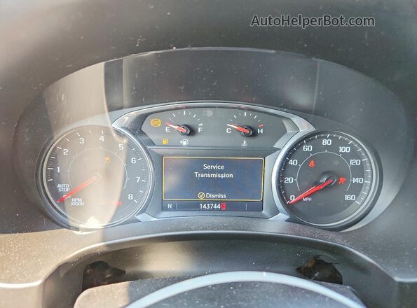 3GKALPEV7KL183593 2019 GMC TERRAIN Silver Widok zestawu wskaźników