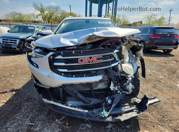 3GKALPEV7KL183593 2019 GMC TERRAIN Silver Widok z przodu