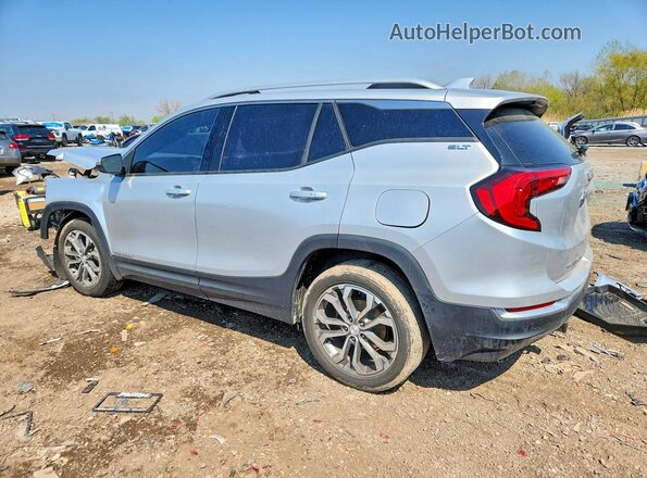 3GKALPEV7KL183593 2019 GMC TERRAIN Silver Tył lewy