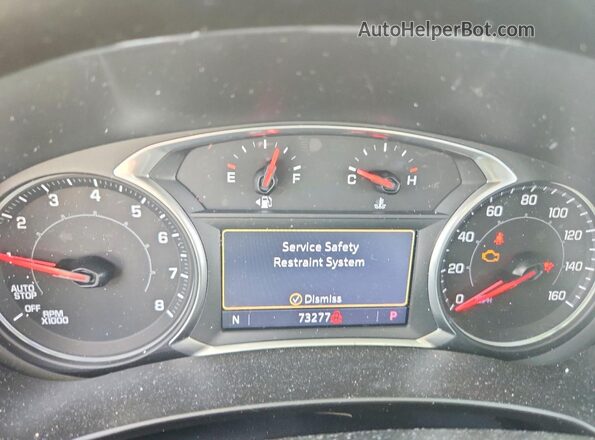 3GKALPEV7KL208623 2019 GMC TERRAIN Серебряный Вид щитка приборов