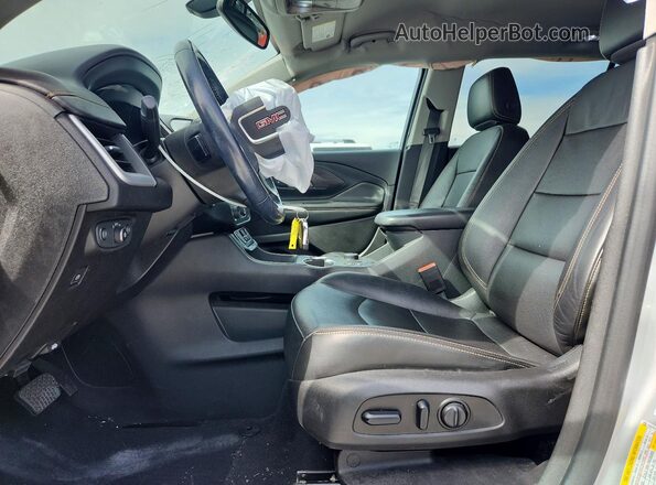 3GKALPEV7KL208623 2019 GMC TERRAIN Серебряный Вид салона спереди