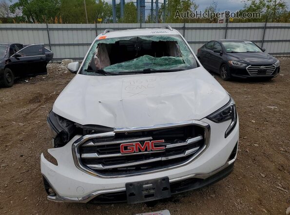 3GKALPEV7LL112704 2020 GMC TERRAIN Белый Вид спереди