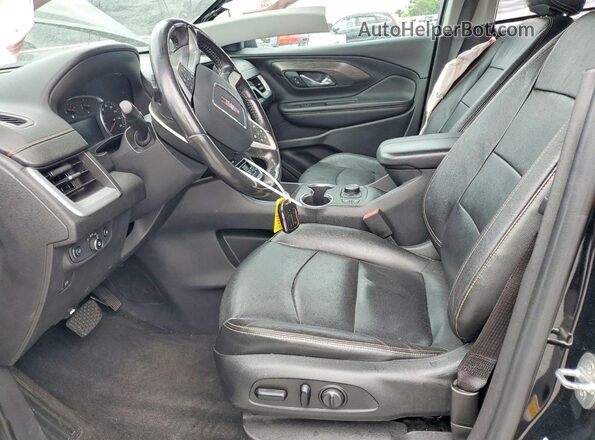3GKALPEV7ML304495 2021 GMC TERRAIN Black წინა სალონის ხედი