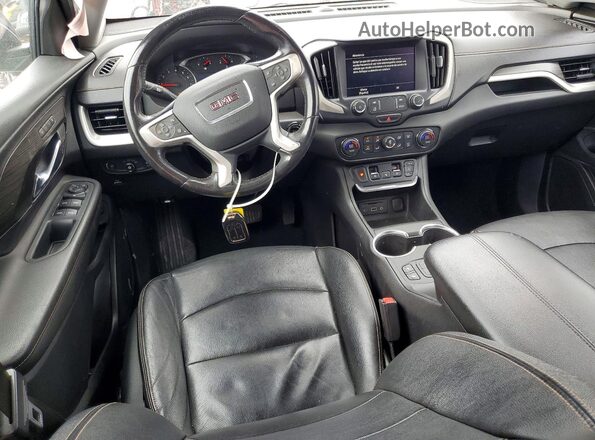 3GKALPEV7ML304495 2021 GMC TERRAIN Black წინა პანელის ხედი