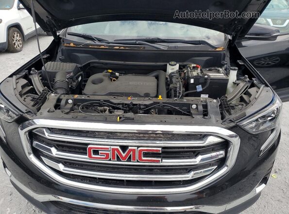 3GKALPEV7ML304495 2021 GMC TERRAIN Black ძრავის განყოფილების ხედი