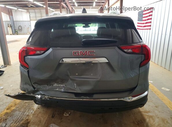 3GKALPEV8LL102697 2020 GMC TERRAIN Gray Вид ззаду