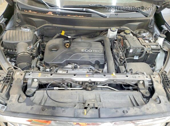 3GKALPEV8LL102697 2020 GMC TERRAIN Gray Вид підкапотного простору