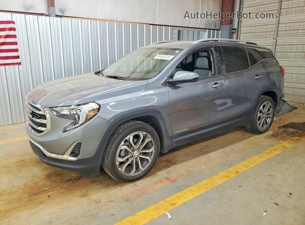3GKALPEV8LL102697 2020 GMC TERRAIN Gray Передня ліва чверть