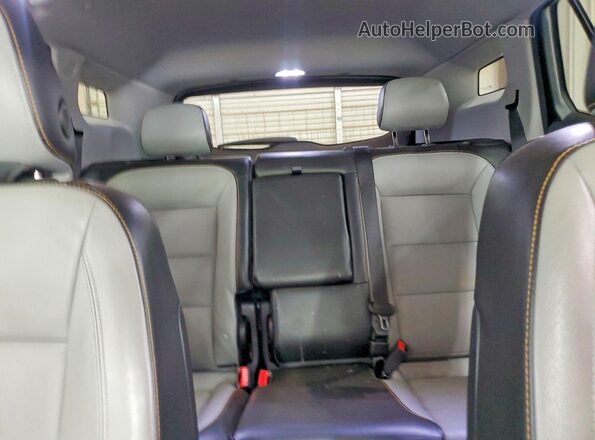 3GKALPEV8LL102697 2020 GMC TERRAIN Gray Вид задніх сидінь