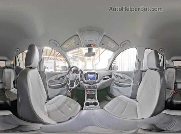 3GKALPEV8LL102697 2020 GMC TERRAIN Gray Панорамний вид салону 360°