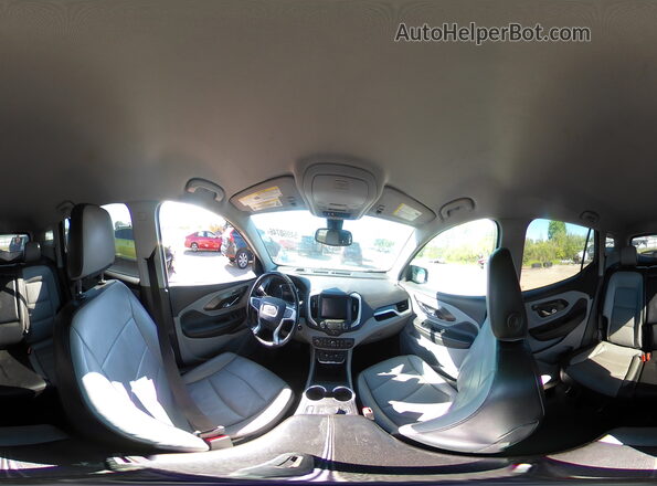 3GKALPEV9ML315403 2021 GMC TERRAIN Белый Панорамный вид салона 360°