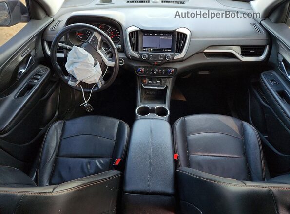 3GKALPEV9ML321038 2021 GMC TERRAIN Белый Вид панели приборов
