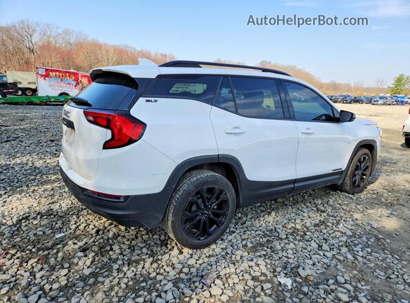 3GKALPEV9ML321038 2021 GMC TERRAIN Белый Задняя правая четверть