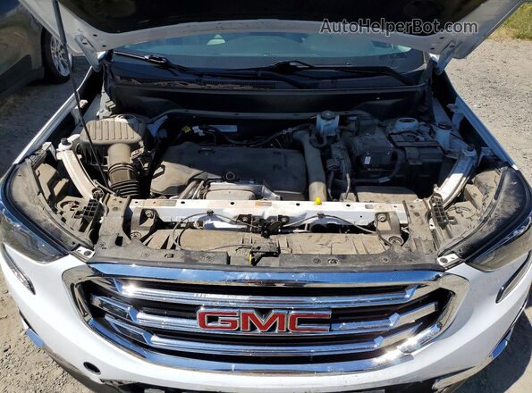 3GKALPEX0JL324018 2018 GMC TERRAIN Белый Вид подкапотного пространства
