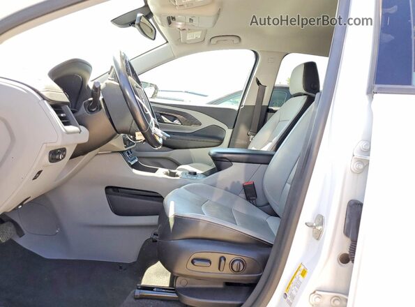 3GKALPEX0JL324018 2018 GMC TERRAIN Белый Вид салона спереди