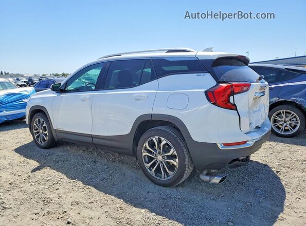 3GKALPEX0JL324018 2018 GMC TERRAIN Белый Задняя левая четверть