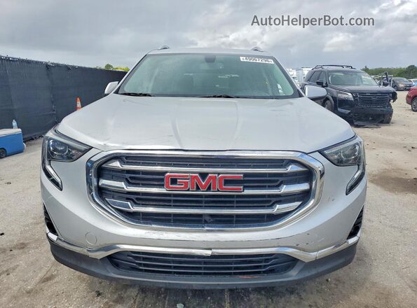 3GKALPEX0KL168516 2019 GMC TERRAIN Silver Vista frontal