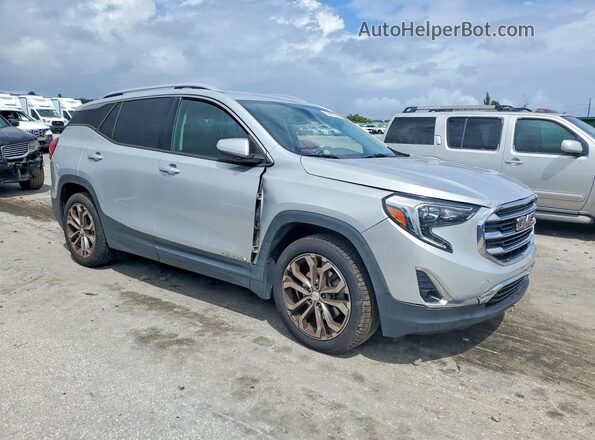 3GKALPEX0KL168516 2019 GMC TERRAIN Silver Delantero derecho