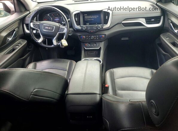 3GKALPEX0KL168516 2019 GMC TERRAIN Silver Vista del salpicadero