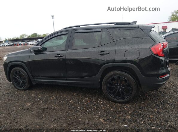 3GKALPEX2KL254331 2019 GMC TERRAIN Black Widok wnętrza 360 stopni