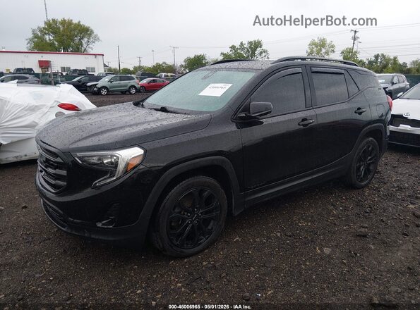 3GKALPEX2KL254331 2019 GMC TERRAIN Black Przód lewy