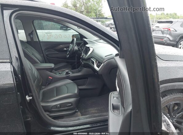 3GKALPEX2KL254331 2019 GMC TERRAIN Black Widok wnętrza z przodu