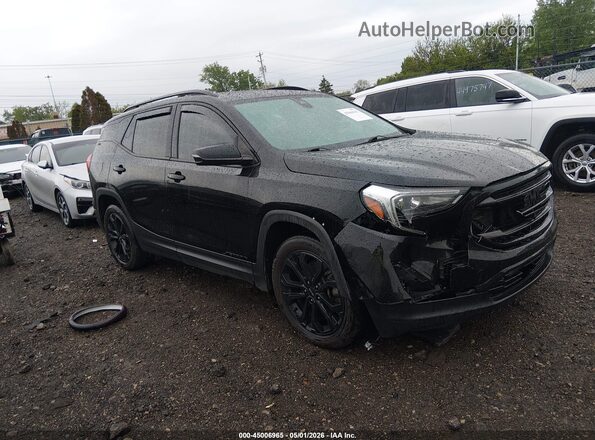 3GKALPEX2KL254331 2019 GMC TERRAIN Black Przód prawy