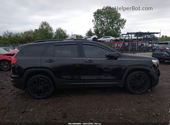 3GKALPEX2KL254331 2019 GMC TERRAIN Black Widok wnętrza z tyłu